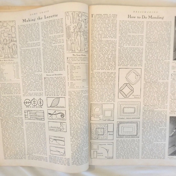 Vtg. 1920 HOME CRAFT AMERICAN WOMAN'S HANDBOOK Weekly Chicago Household How to - Picture 10 of 10